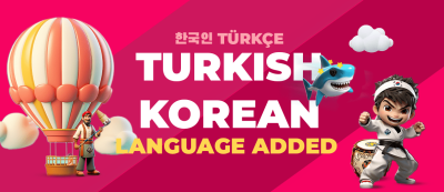 Korean and Turkish language